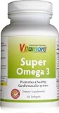 Super Omega 3 (60 softgels) - Omega-3 polyunsaturated fatty acides plays important roles in regulating inflammatory and immune responses within the body. They also may reduce cardiovascular disease incidence.