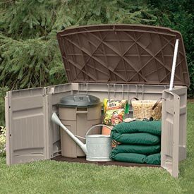 Horizontal Storage Shed – Bronze