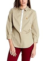 Polo Club Camisa Mujer (Camel)
