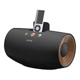 maxell 低音に迫力を持たせた円筒バスレフユニット搭載 アクティブスピーカー ブラック MXSP-D240.BK