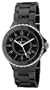 Peugeot Women's PS4884BK Black Genuine Ceramic Swiss Black Dial Watch