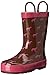 Western Chief Unisex-Child Kids Girls' Waterproof Easy-On Printed Rain Boot