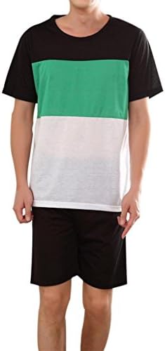 VENTELAN Couple Lover Summer Three Color Short Homewear Sleepwear Pajamas