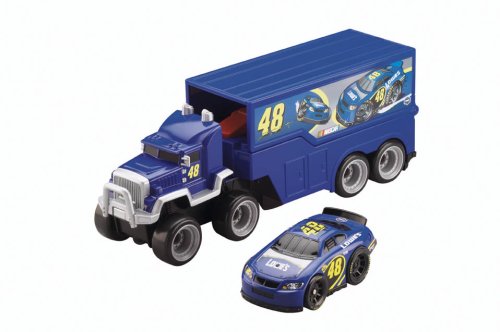 Fisher-Price Shake and Go Racers NASCAR Haulers Johnson