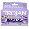 Trojan Her Pleasure Ecstasy, Premium Latex Condoms 10 ea