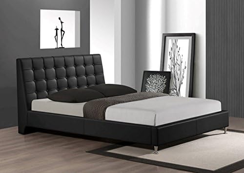 Casual Comfort Tahara King Platform Bed, Black