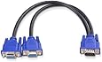 Cable Matters 113051 VGA Monitor Y Splitter, 1 Foot