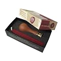 BOX SET LETTER INITIAL H CERAMIC SEAL & 1 x SEALING WAX
