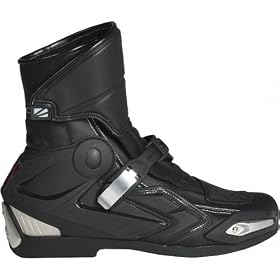Joe Rocket Super Street Mens Leather Boots - Black - 12