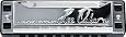 Lee Oskar Harmonica, Major Key of D