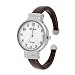 Geneva Platinum Colored Small Cuff Watch