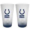 Indianapolis Colts Frosted Pint Glasses Set of 2