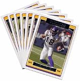 2006 Topps Minnesota Vikings Limited Edition Football Cards Team Set (12 Cards)