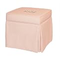 Kids Personalized Storage Ottoman- Pickwick Pink