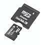 SanDisk 2GB MicroSD Card with SD & MiniSD Adapters (SDSDQ-2048, BULK package)