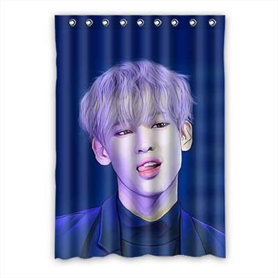 Hot Kitchen Custom BamBam of GOT7 Polyester Window Curtain 52"x72" (one piece)
