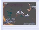2010 Topps Chrome Baseball Card # 139 Jose Reyes - New York Mets - MLB Trading Card in Screwdown Case