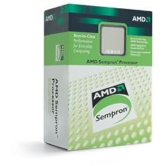 AMD Sempron 3100+ 1.8GHz Prozessor, Palermo, 256KB Cache, 800FSB, SKT 754, 64Bit mit K�hler