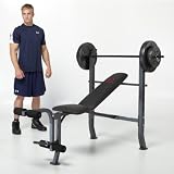 Marcy Diamond Bench and Weight Set (80-Pound)