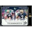 2007 Press Pass #93 Brady Quinn / Darius Walker - Notre Dame Teammates - Cleveland Browns RC - Football Card - Shipped In Protective Display Case!