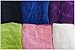 Brushed Terry Girls Bamboo Cotton Shower Wrap Towels, SNAG Free Loops