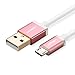 Ugreen Micro USB 2.0 A Male to Micro B Data Sync Charging Cable, 6ft, Rose Gold