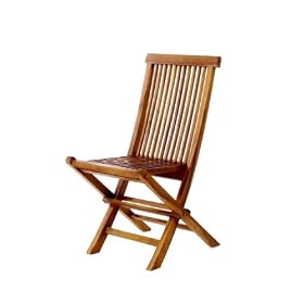 Java Teak Hardwood Outdoor Patio Folding Chair by visiondecor Furniture