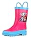 Mattel Kids Girls' Monster High Character Printed Waterproof Easy-On Rubber Rain Boots (Toddler/Little Kids) 