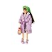 Olivia Hope in Nightgown, Purple Robe & Slippers