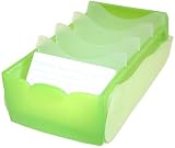 Eigenschaften Han 998603 / Han 998603 - Karteibox Croco A8 Transluzent / gruen