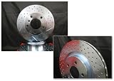 BMW E46 M3 01-04 - Style: Slotted Front Drilled Rotors