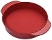 Kitchen & Housewares : Roshco RBS02R Silicone 9-Inch Round Cake Pan, Red