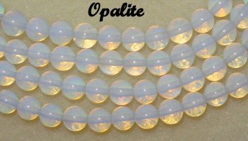Opalite Moonstone Rounds - 4mm - 16