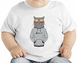 Cat オーガニックベビーTシャツ 12 - 18 Months