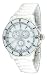 Oniss #ON621-M7 Men's White Ceramic Sports Chronograph Watch