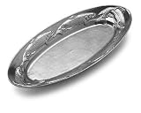 Wilton Armetale Creel & Trout Large Oval Tray