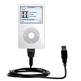 Klassisches USB Kabel fr Apple iPod Video (30GB) mit Hot Sync und aufladen Einsatzmglichkeiten - von Gomadic mit TipExchange Technology