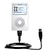 Classic Straight USB Cable for the Apple iPod Video (30GB) with Power Hot Sync and Charge capabilities - Gomadic Brand w/ TipExchange Technology