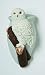 Snowy Owl Wall Vase Set of 2 Ibis & Orchid Designs