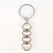 Audi Logo Keychain Keyring Keyfob Diamond Gold