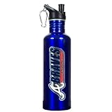 MLB Atlanta Braves Blue Stainless Steel Water Bottle