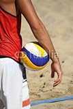 IMAGE OF Wallmonkeys Peel and Stick Wall Decals - Beach Volley - 72