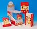 3-D Valentine Card With Kissing Sound - Cute Animals With Hearts (D97460C) 24/Box