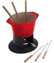 Le Creuset Dual Fondue, Cerise