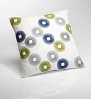 Conran Multi-Circle Embroidered Cushion