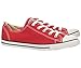 Converse Women's Chuck Taylor All Star Dainty Sneaker, Varsity red, 7 M US
