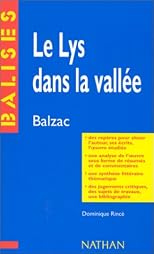 Le Lys dans la vallée, Honoré de Balzac--