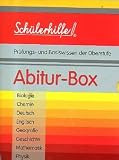 Sch&uuml;lerhilfe - Abitur-Box - 8 B&auml;nde im Schuber -  Pr&uuml;fungs- und Basiswissen der Oberstufe - Biologie, Chemie, Deutsch, Englisch, Geografie, Geschichte, Mathematik, Physik - Rolf Hermes