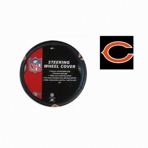 Chicago Bears NFL Football Universal Car Truck SUV Steering Wheel Cover