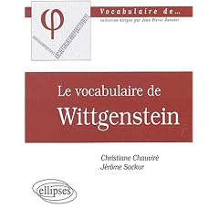 Le vocabulaire de Wittgenstein